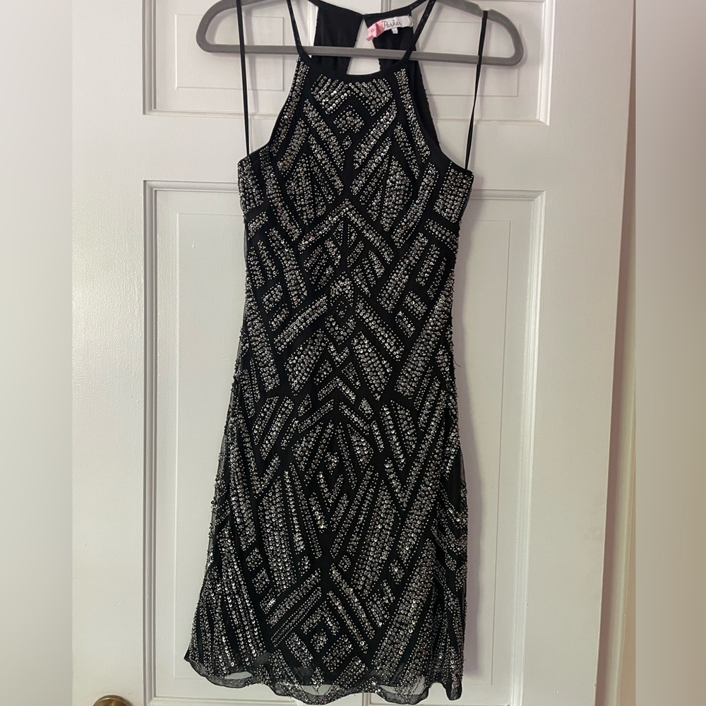 Parker sequin cocktail dress